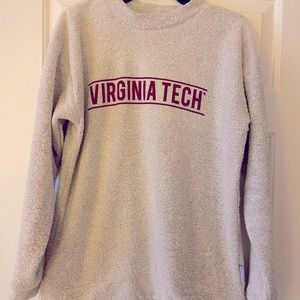 Original Woolly Threads Collegiate Sweatshirt. Virginia Tech Hokies.